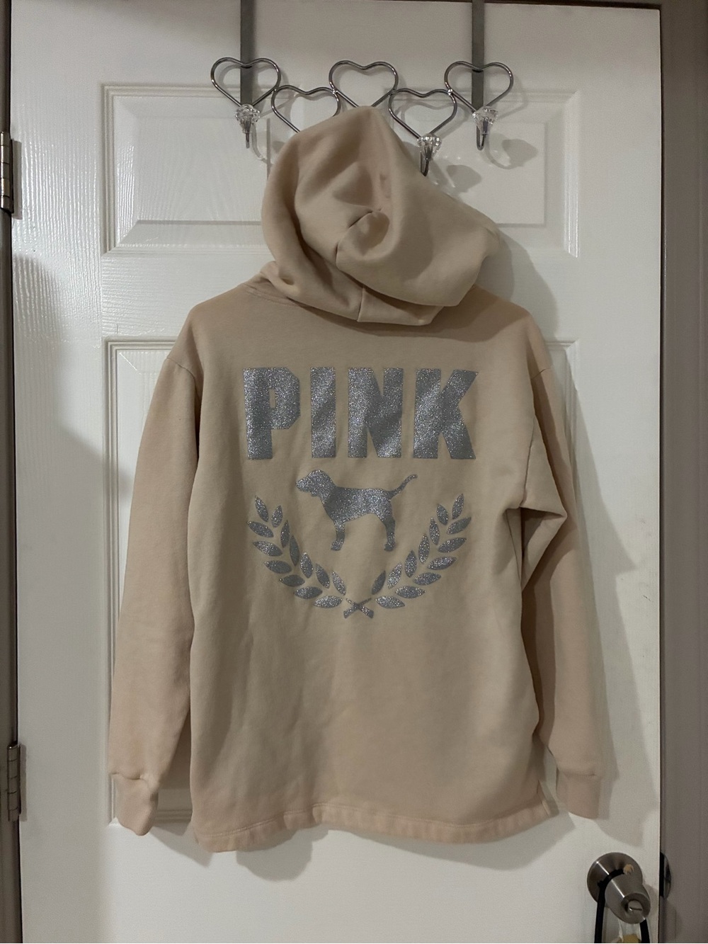 victoria’s secret pink y2k bling hoodie